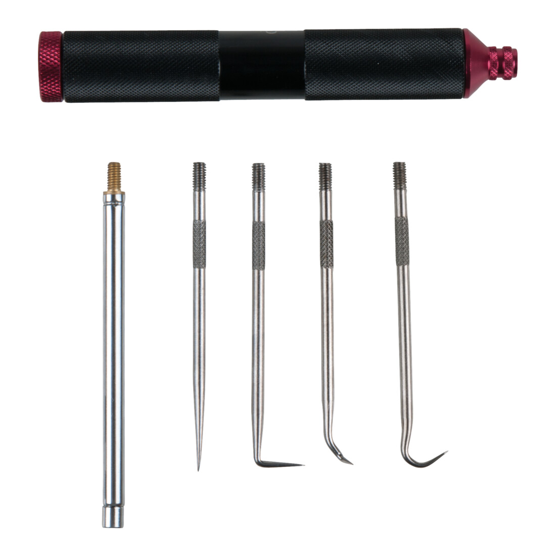 Jeu de crochets et d'embouts magnétiques, 6 pcs.