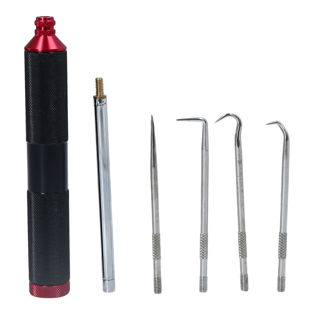Jeu de crochets et d'embouts magnétiques, 6 pcs.