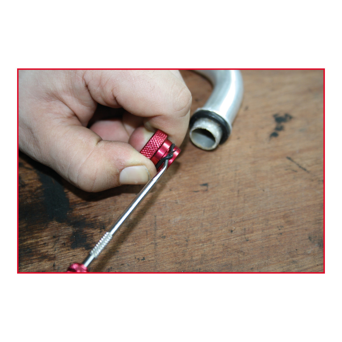 Jeu de crochets et d'embouts magnétiques, 6 pcs.