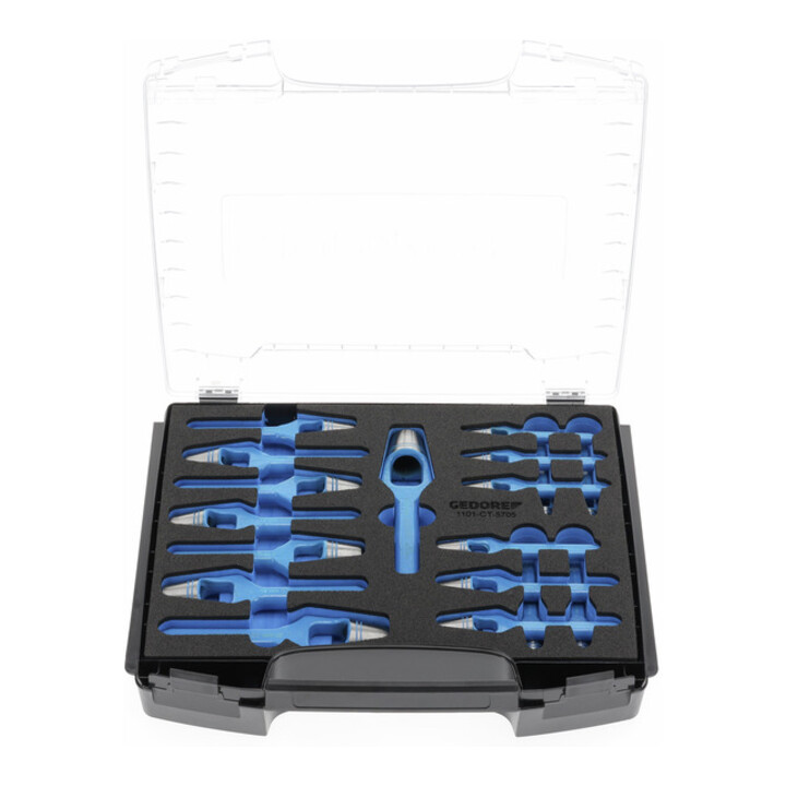 Jeu de crochets Gedore en acier perforé de 2 à 22 mm pour i-BOXX 72