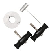 Jeu de découpe au fil avec fil de coupe 4 pans, 4 pcs.-4