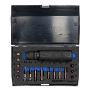 Jeu de desserrage de vis Gedore 1/2" 18 pièces