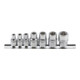 Jeu de Douilles 6,3 mm (1/4") + 10 mm (3/8") E6 - E16 7 pièces BGS-1