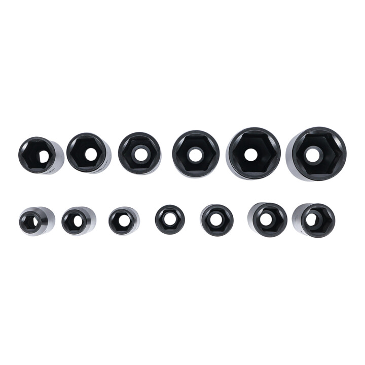 Jeu de douilles à choc 12,5 mm (1/2") 10 - 32 mm 13 pièces BGS Do it yourself