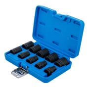 Jeu de douilles à choc Blum, six pans, profondes, 12,5 mm (1/2"), 3/8 - 15/16", en pouce, 10 pièces-4