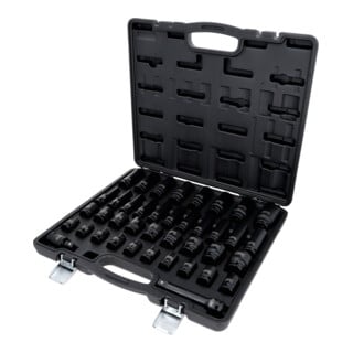 Jeu de douilles à chocs 1/2" 6 pans KS Tools, 40 pcs
