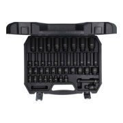 Jeu de douilles à chocs 1/2" 6 pans KS Tools, 40 pcs-4