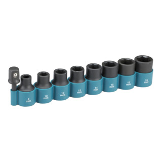 Jeu de douilles à chocs Makita 9 pièces (B-54645)