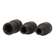 Jeu de douilles à chocs RIBE® 1/2", courtes, 3 pcs KS Tools-1
