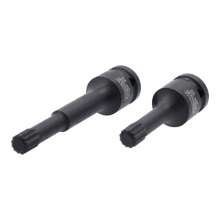 Jeu de douilles à chocs spéciales KS Tools 1/2" XZN, 2 pcs