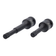 Jeu de douilles à chocs spéciales KS Tools 1/2" XZN, 2 pcs-1