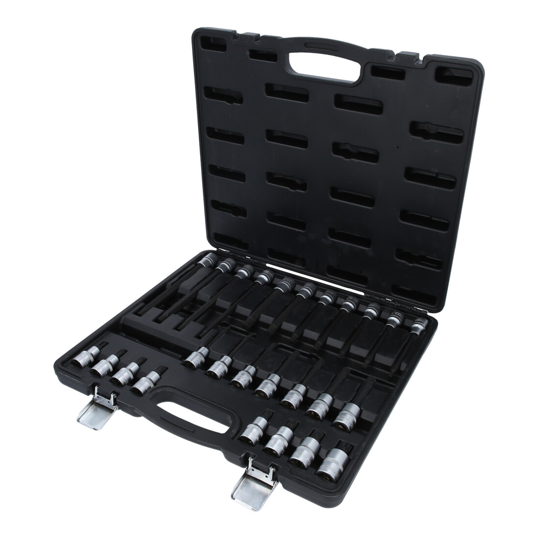 Jeu de douilles à embout 1/2" pour vis à denture multiple (XZN) KS Tools 26 pcs