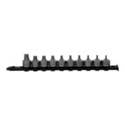 Jeu de douilles à embout 3/8" TX KS Tools courtes, 10 pcs, T10-T55-4