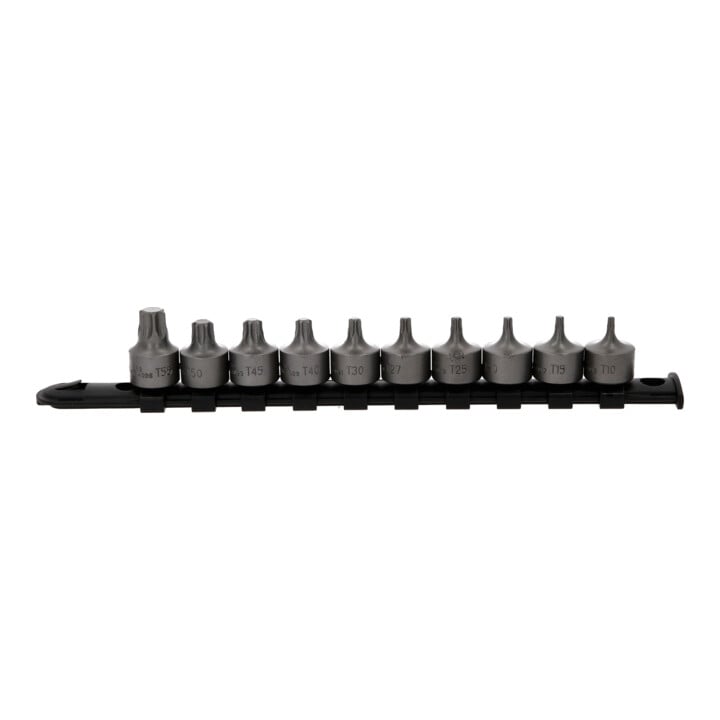 Jeu de douilles à embout 3/8" TX KS Tools courtes, 10 pcs, T10-T55