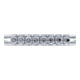 Jeu de douilles à embouts Empreinte carré femelle 6,3 mm (1/4") six pans femelle avec alésage 2 – 7 mm 8 pièces BGS