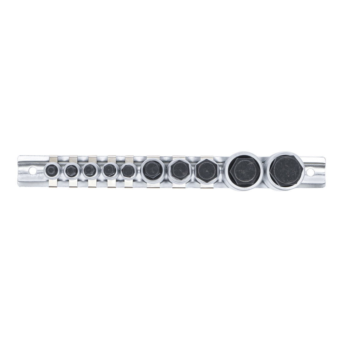 Jeu de douilles à embouts extra-courtes six pans intérieurs 4 - 19 mm 10 pièces BGS