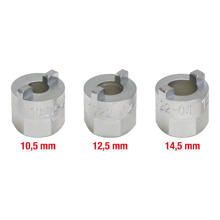 Jeu de douilles à ergots pour VAG, 3 pcs.