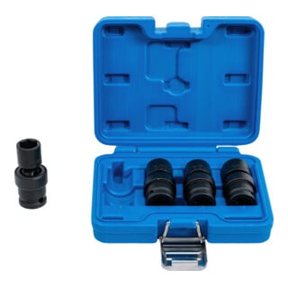 Jeu de douilles à rotule à choc 12,5 mm (1/2") 4 pièces Kraftmann