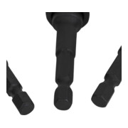 Jeu de douilles adaptatrices  STIER 1/4" + 3/8" + 1/2"-4
