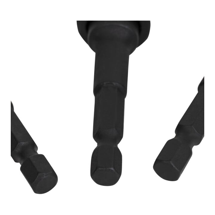 Jeu de douilles adaptatrices  STIER 1/4" + 3/8" + 1/2"
