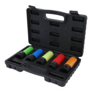 Jeu de douilles de force KS Tools 1/2 pouce en aluminium robuste, 5 pces-2