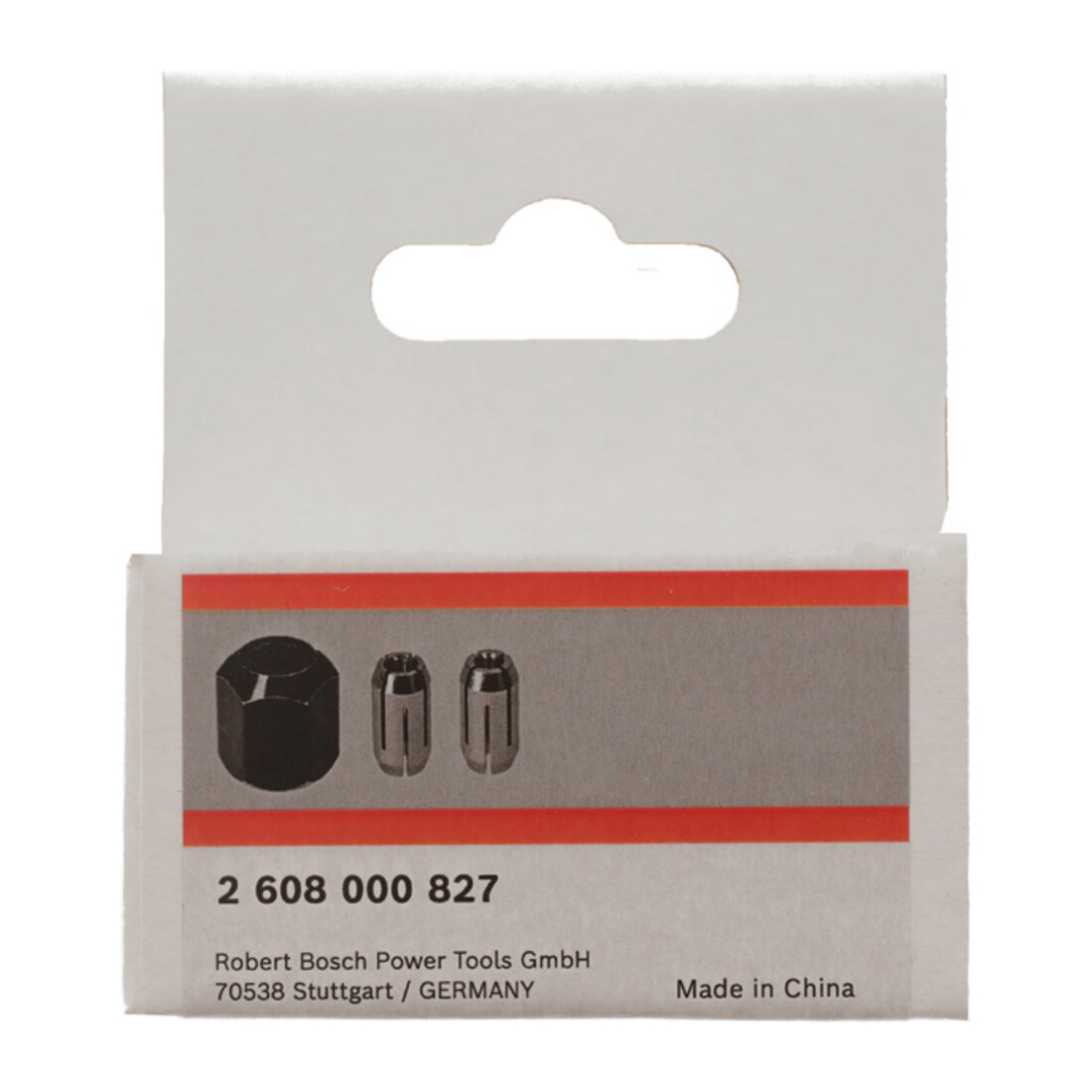 Jeu de douilles de serrage Bosch. Pour le fraisage de chants, 3 mm, 6 mm