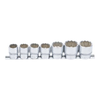 Jeu de Douilles, douze pans 12,5 mm (1/2") 20 - 32 mm 7 pièces BGS