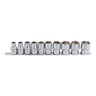 Jeu de Douilles, douze pans 12,5 mm (1/2") en pouce 10 pièces BGS