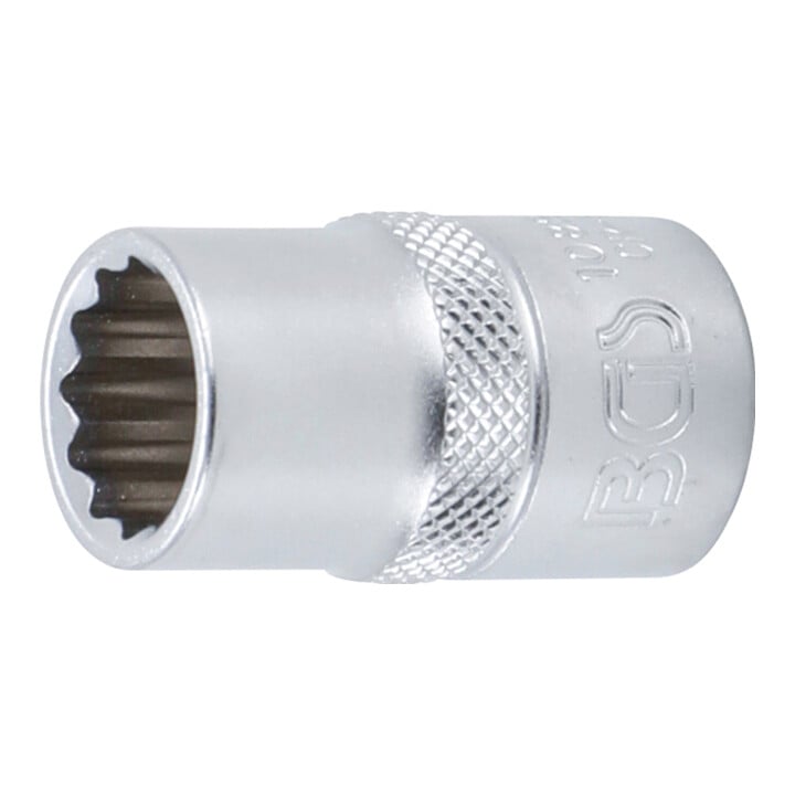 Jeu de Douilles, douze pans 12,5 mm (1/2") en pouce 10 pièces BGS