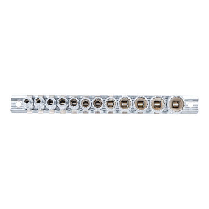 Jeu de Douilles, douze pans 6,3 mm (1/4") en pouces 12 pièces BGS