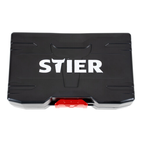 Jeu de douilles et d'embouts STIER 1/4"  38 pcs