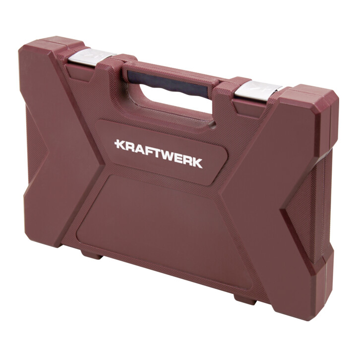 Jeu de douilles Kraftwerk, 1/4"+1/2", 93 pcs.