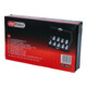Jeu de douilles KS Tools 1/2" TX E 9 pièces E10-E24-5
