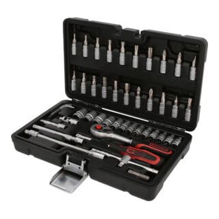 Jeu de douilles KS Tools 1/4", 48 pièces
