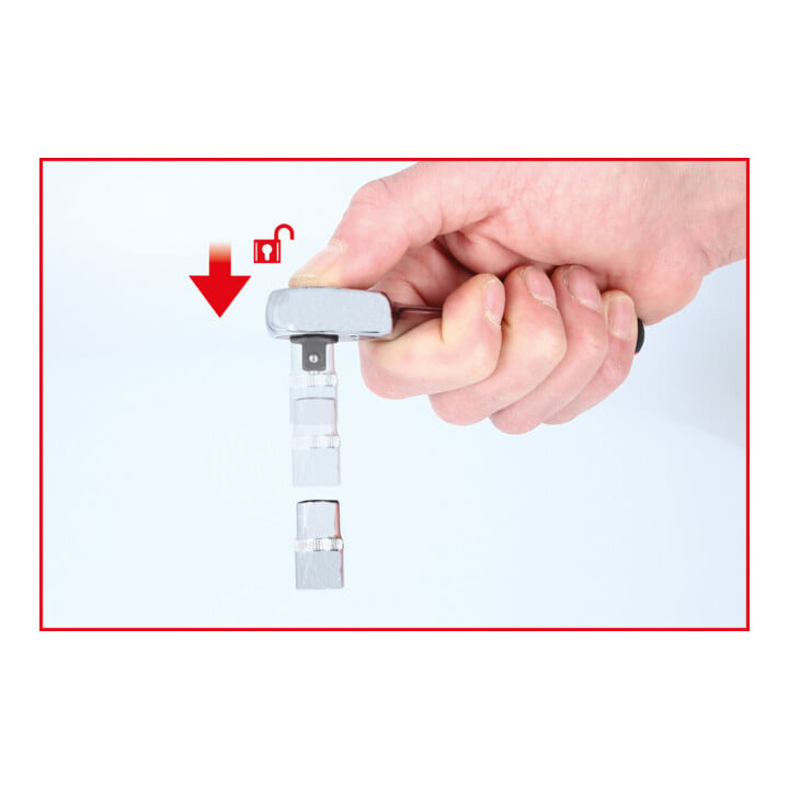 Jeu de douilles KS Tools 1/4", 48 pièces