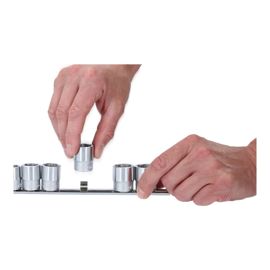 Jeu de douilles KS Tools 3/8" RESCUEpower, 13 pcs 8-19 mm