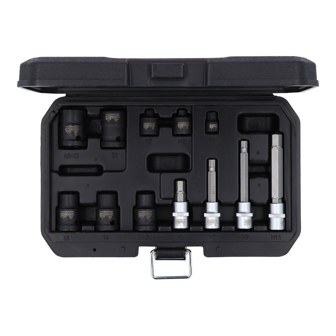 Jeu de douilles KS Tools pour étriers de freins, 12 pcs
