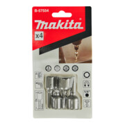 Jeu de douilles Makita 1/4" 5pcs B-39176-3