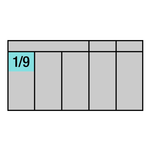 Jeu de douilles mâles 163-215/5 HAZET