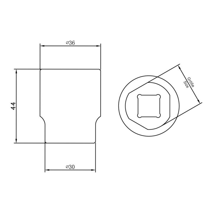 Jeu de douilles pour pompes Bosch VE BGS