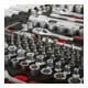 Jeu de douilles STIER 1/4" 3/8" 1/2"  179 pcs dans un plateau en mousse tendre (EVA)