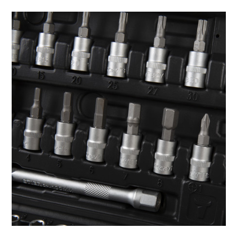 Jeu de douilles STIER 1/4"  48 pièces