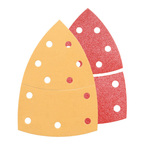 Jeu de feuilles abrasives Bosch C470 et C430 102 x 62 93 mm 40 - 180