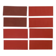Jeu de feuilles abrasives ponceuse vibrante / cale à poncer 93 x 230 mm Cal. 60 - 180 25 pièces BGS-3