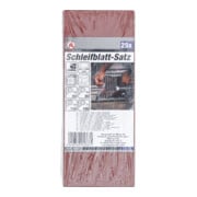 Jeu de feuilles abrasives ponceuse vibrante / cale à poncer 93 x 230 mm Cal. 60 - 180 25 pièces BGS-4