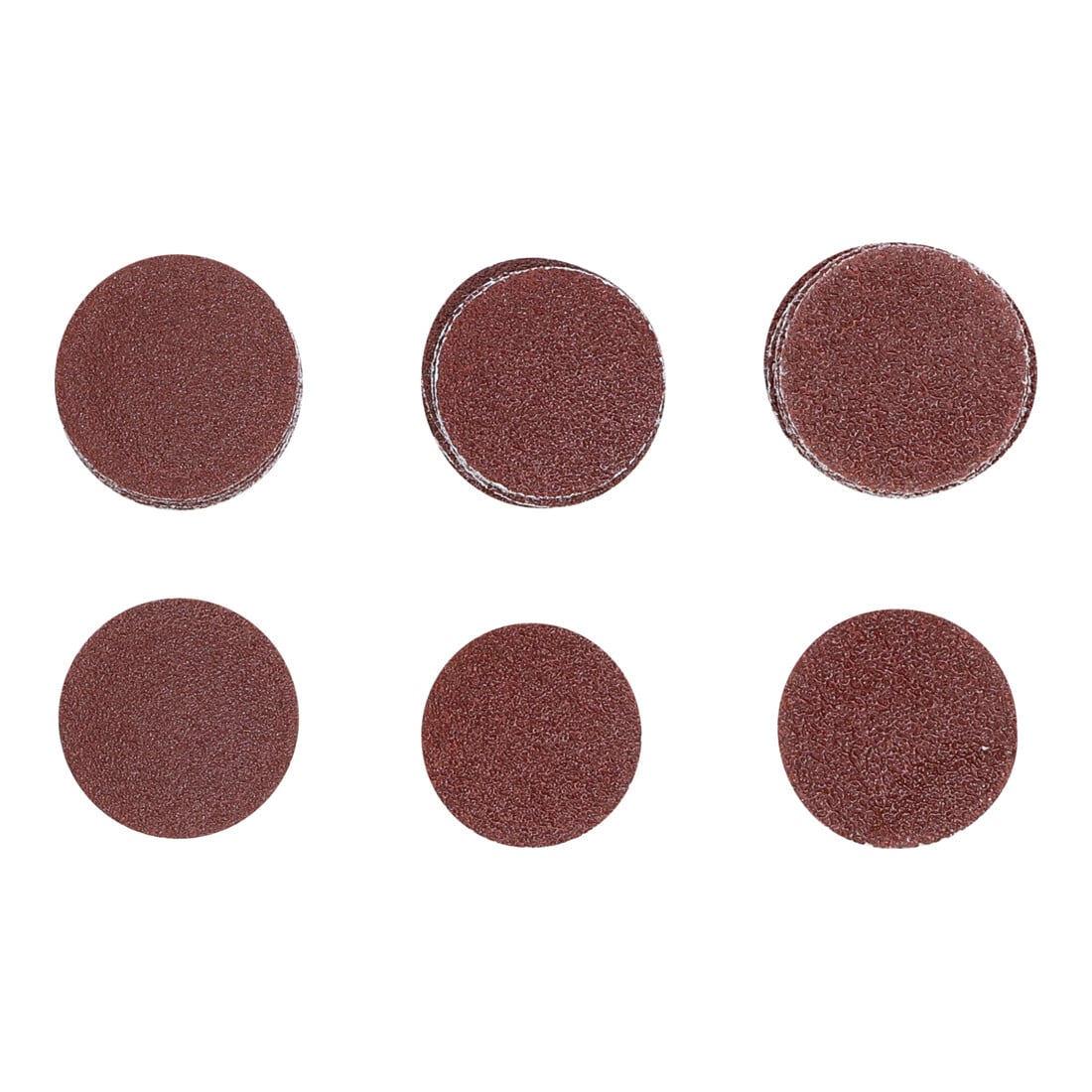 Jeu de feuilles abrasives pour ponçeuse excentrée Ø 30 mm Cal. 60 - 80 - 120 30 pièces BGS