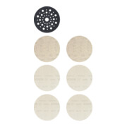 Jeu de filets abrasifs Bosch Expert M480, 125 mm