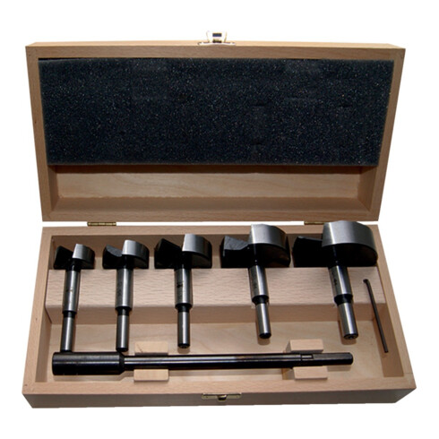 Jeu de forets à façonner Type 0317 6 pces D. 20, 25, 30, 35, 40, 50 mm