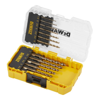 Jeu de forets à métaux DEWALT 13 pcs. HSS-G