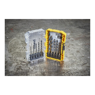 Jeu de forets à métaux DEWALT HSS-G 10 pcs. hex.